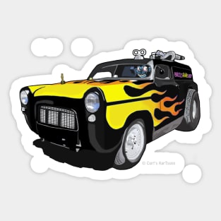 Cartoon Car Sticker